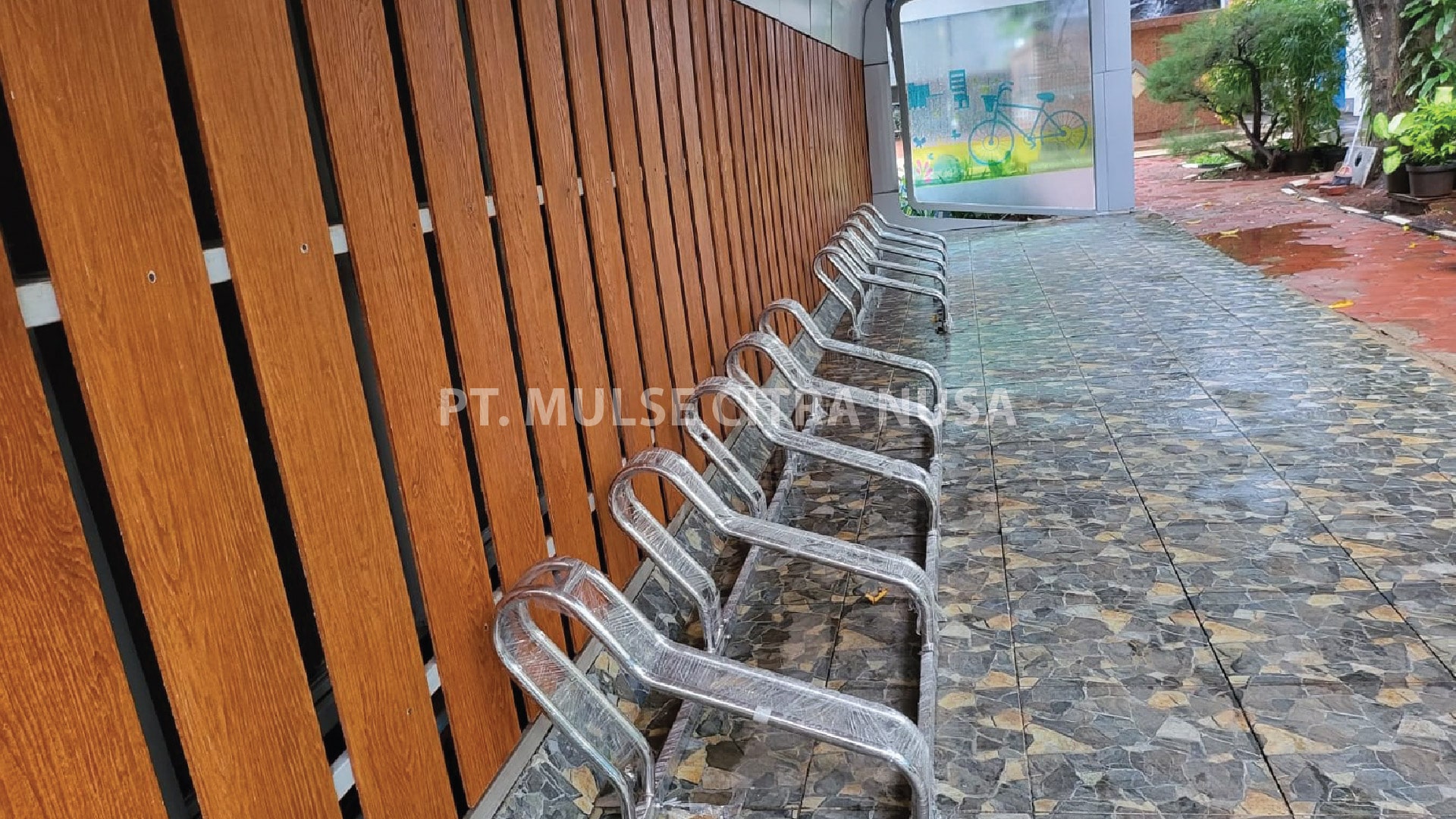 Construction of Bicycle Parking Space