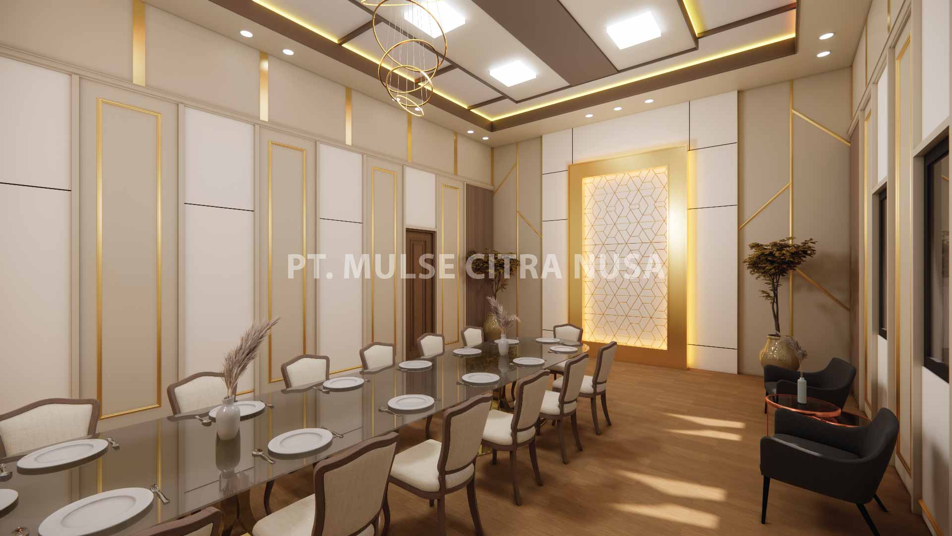 Desain Ruang Makan Modern Minimalis
