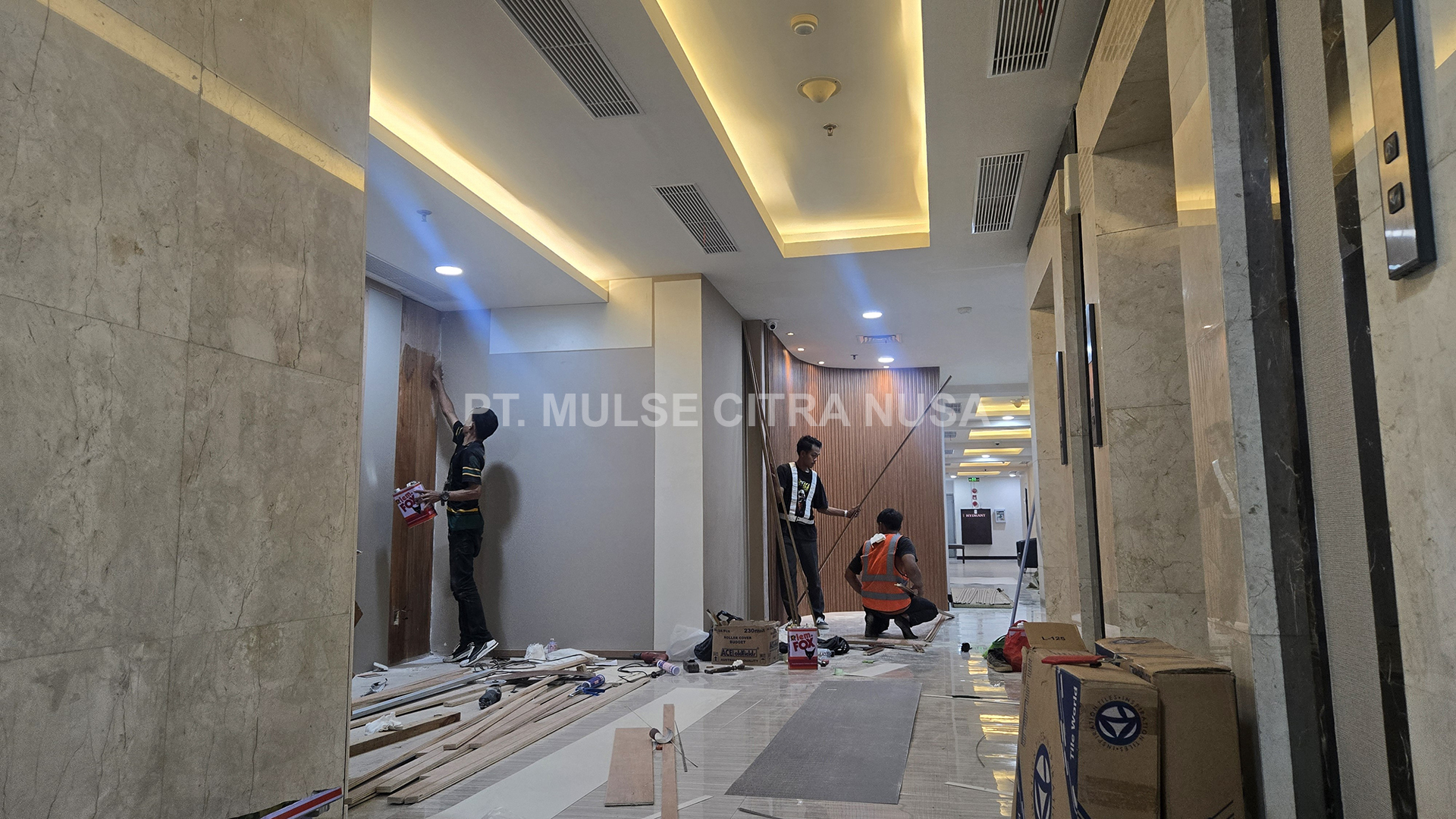 Renovasi Ruang Tunggu Tamu