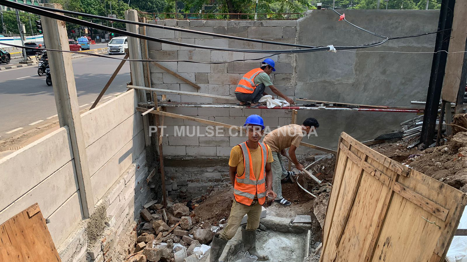 Perbaikan Pagar Precast